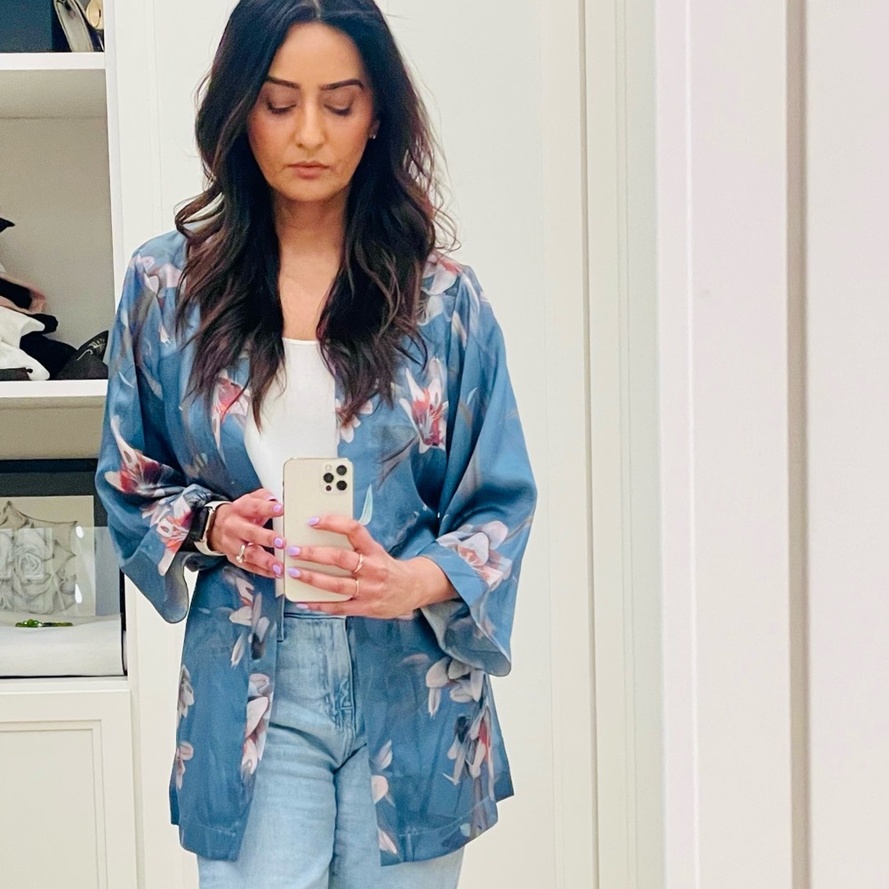 All Saints Silk Kimono